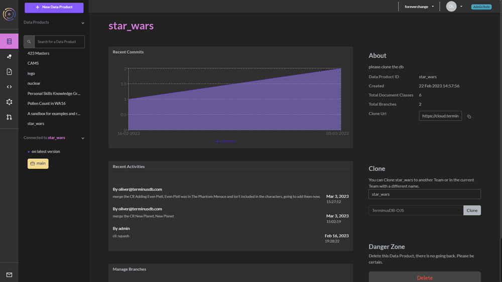 Manage your project