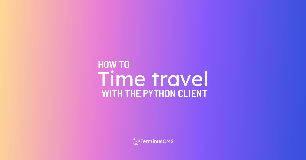 python travel time